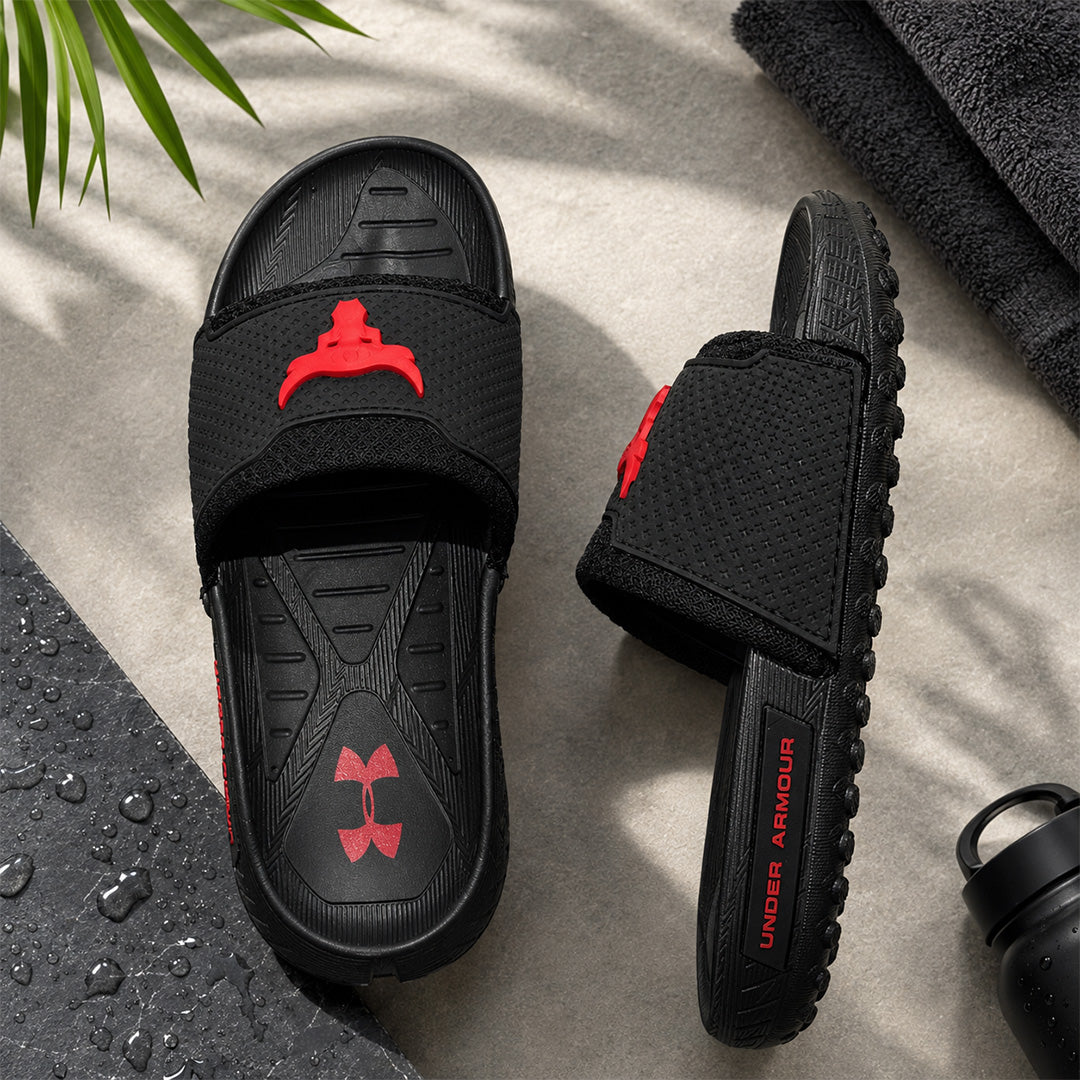 Most Trending Black Bull Slides - Men's Premium Comfort Slip-On Sandals