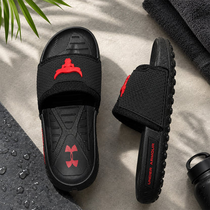 Most Trending Black Bull Slides - Men's Premium Comfort Slip-On Sandals
